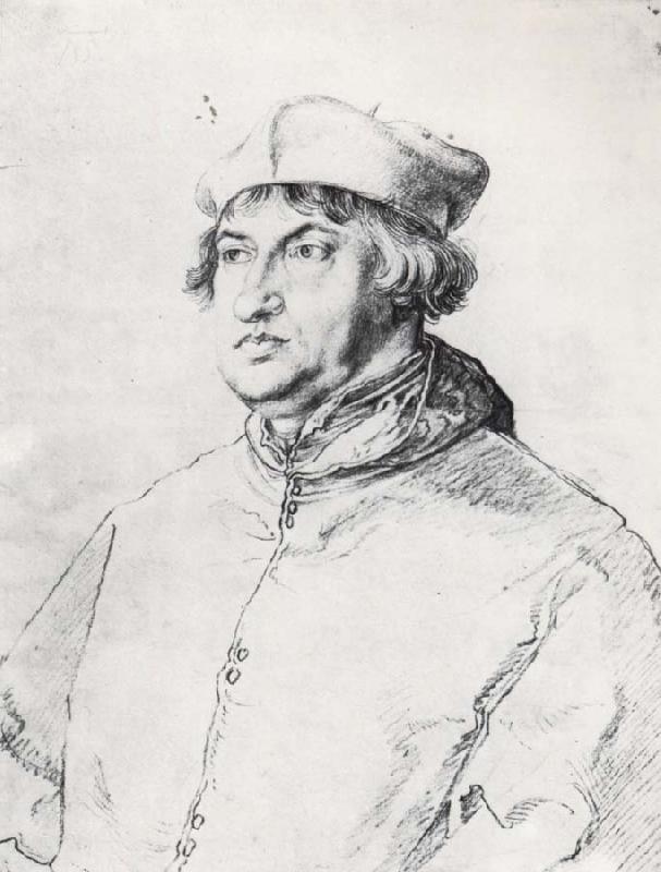 Albrecht Durer Cardinal Albrecht of Bran-Denburg oil painting image